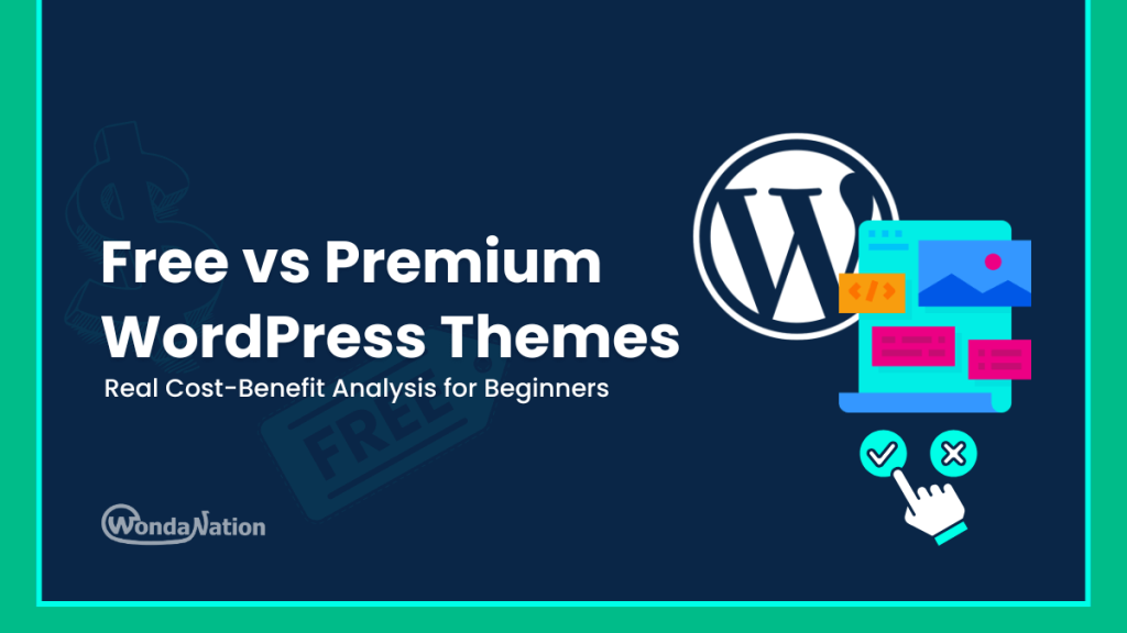 free vs premium wordpress themes