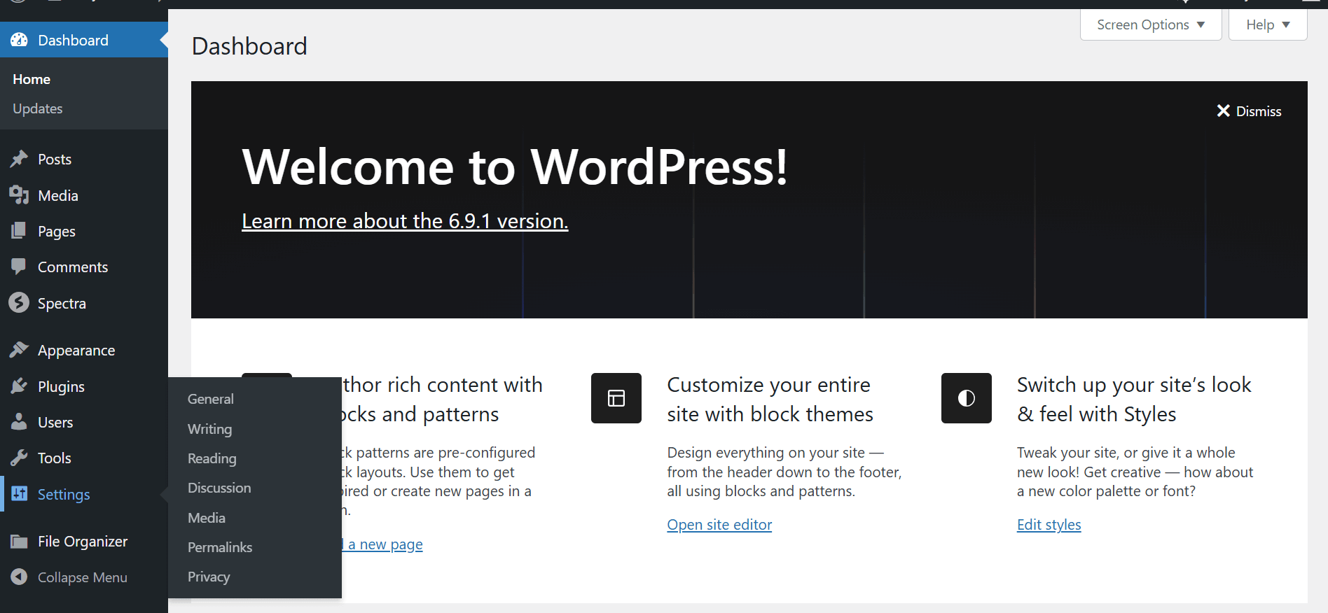 Essential WordPress Settings Guide: Configure Your Site the Right Way WordPress Admin Dashboard Overview