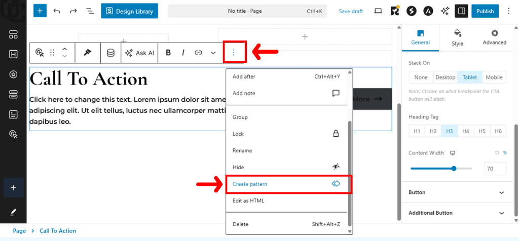 Gutenberg Block Editor Guide: Master WordPress Content Creation Reusable Blocks Menu