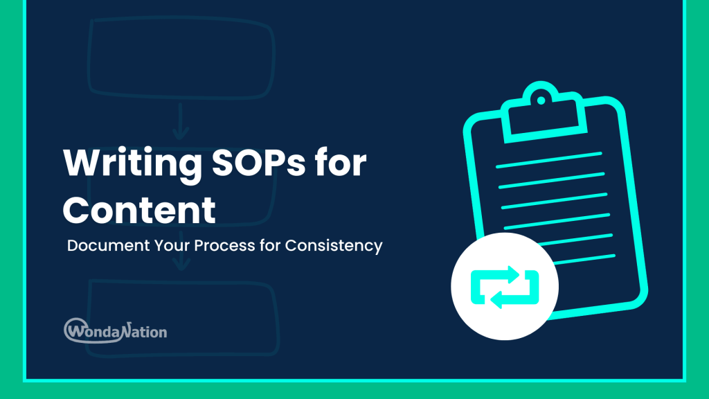 Writing SOPs for Content: Document Your Content Creation SOP for Consistency writing sops for content document